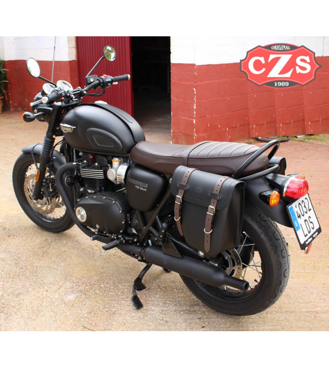 Sacoche mod, CENTURION - Noir/Moka - UNIVERSEL - GAUCHE