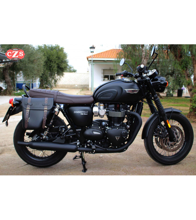 Saddlebag mod, CENTURION - Black/Moka - UNIVERSAL - RIGHT -