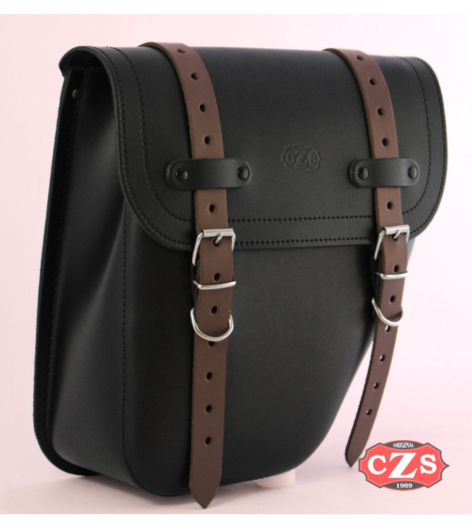 Alforja mod, CENTURION - Negro/Rojo- UNIVERSAL - DERECHA