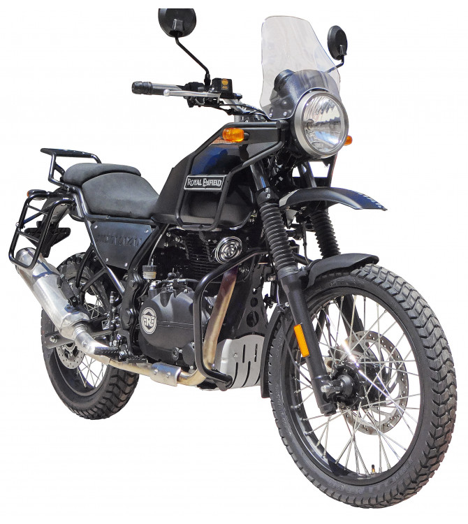 Rigid Saddlebags for Royal Enfield Himalayan T100 mod, SAHARA Basic - Specific