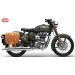 Alforja para Royal Enfield Classic Battle Green 500 mod, BANDO Básica - CÁMEL - Específica - DERECHA 