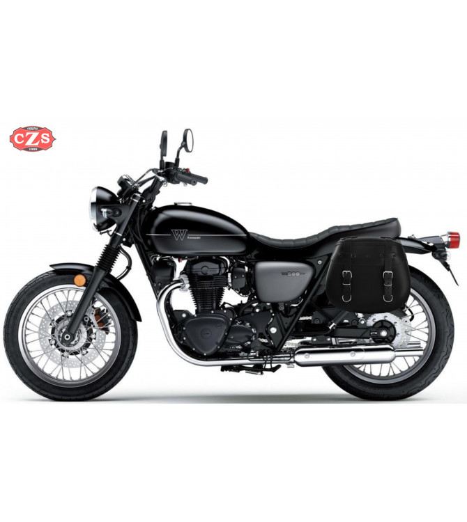 Satteltasche für Kawasaki W 800 mod, TORMENTA Basic - Anpassungsfähig - RECHT