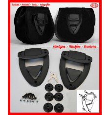 Saddlebag for Kawasaki W 800 mod, TORMENTA Basic - Adaptable - RIGHT