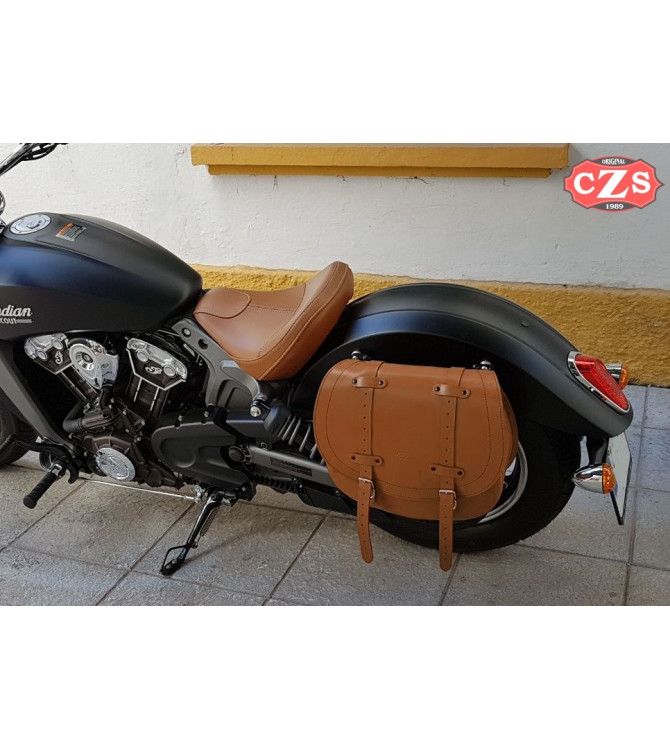 Juego de alforjas para INDIAN® Scout® y Scout® Sixty mod, TORMENTA Básicas - Con Sistema klickfix.- Desmontables