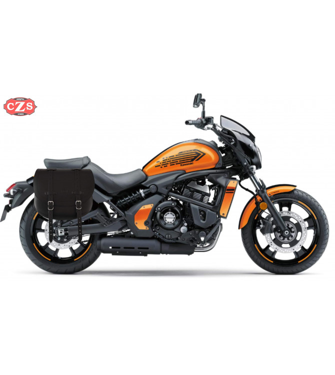 Saddlebag for Kawasaki W 800 mod, TORMENTA Basic - Adaptable - RIGHT