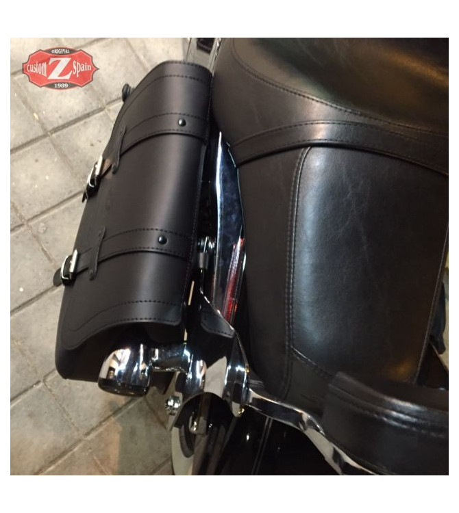 Alforja para Sportster Harley Davidson mod, SCIPION - Hueco Amortiguador - Específica - IZQUIERDA