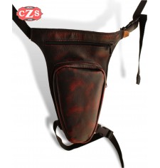 Sac de jambe REVOLVER Old Rat brun