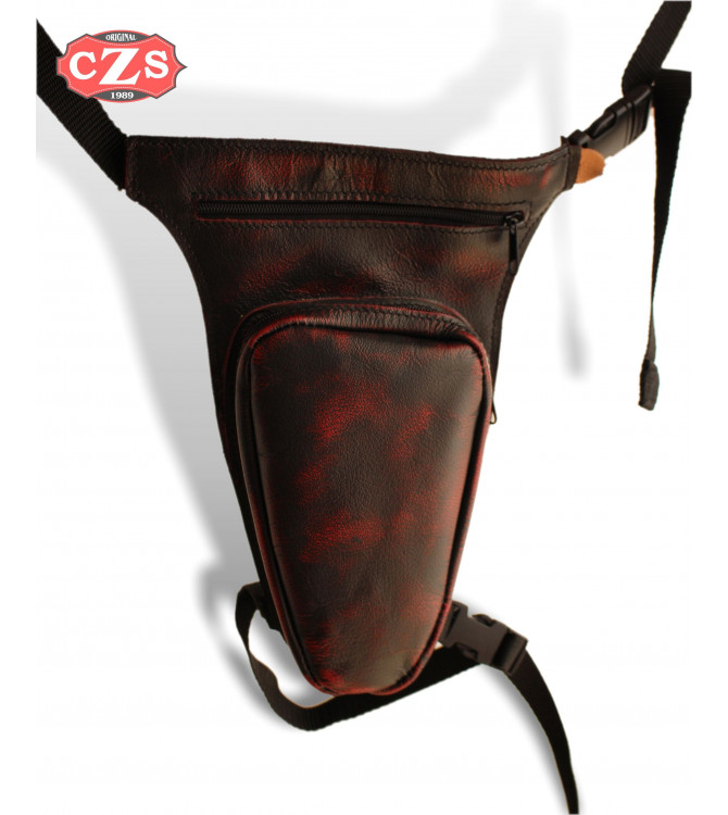 Bolso Pernera REVOLVER  - Old Rat Marrón