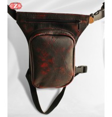 Bolso Pernera REVOLVER  - Old Rat Rojo