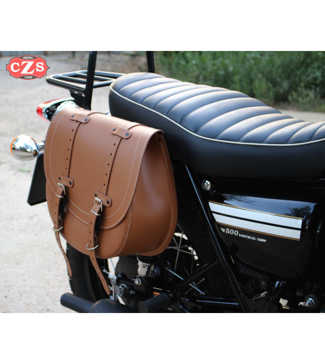 Saddlebag set for INDIAN® Scout® and Scout® Sixty mod, BANDO Basic - With klickfix system - Detachable