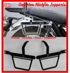 Satteltaschenset für INDIAN® Scout® und Scout® Sixty Mod, BANDO Basic - Mit Klickfix-System - Abnehmbar