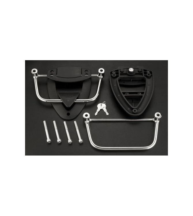 Juego de Alforjas Rigidas NAPOLEON Craneo llamas