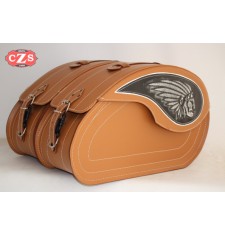 Rigid Saddlebags for Indian Chief Classic mod, NAPOLEON - Big Boss - Specific