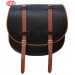 Side Saddlebag mod, BANDO Basic UNIVERSAL - Black/Brown -