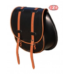 Side Saddlebag mod, BANDO Basic UNIVERSAL - Black/Brown -