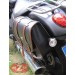 Side saddlebag for Triumph Thunderbird mod, BANDO Bicolor Brown/Black - Adaptible