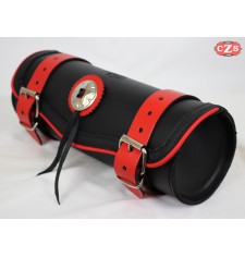 Tollbag Custom de base 1 Concho Tressé rouge 29 cm x 11 Ø 