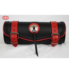 Tollbag Custom de base 1 Concho Tressé rouge 29 cm x 11 Ø 