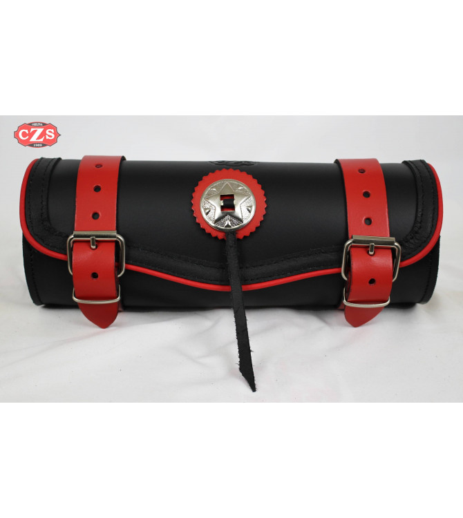 Rulo Custom Básico Trenzado rojo 1 Concho 29 cm x 11 Ø 