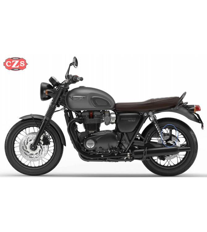 Sacoche pour Triumph Bonneville T100/T120 mod, BANDO Basique - Noir - Spécifique