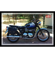 Sacoche pour Triumph Bonneville T100/T120 mod, BANDO Basique - Noir - Spécifique