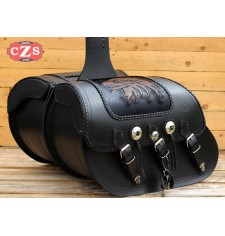 Rigid Saddlebags mod, SUPER STAR Basic - Eagle - Braided UNIVERSAL