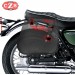 Borsa da sella con foro per ammortizzatore per Harley Davidson Sportster mod, MULACEN - Specifico 