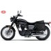 Borse in pelle per Kawasaki W800-W650 mod, MULACEN - Specifico con foro per maniglie