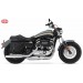 Borsa da sella con foro per ammortizzatore per Harley Davidson Sportster mod, MULACEN - Specifico 