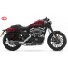 Borsa da sella con foro per ammortizzatore per Harley Davidson Sportster mod, MULACEN - Specifico 