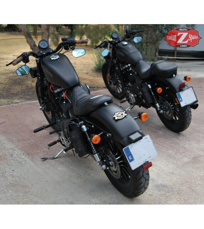 Satteltaschen for Sportster 883/1200 mod, HERCULES Basic - with bottle holders - specifies