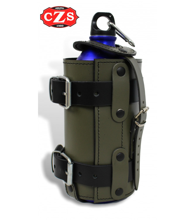 Bottle Holder - Black/Green-