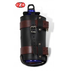 Bottle Holder - Black/Brown -