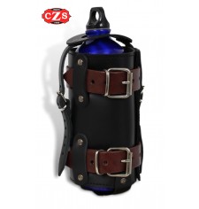 Bottle Holder - Black/Brown -