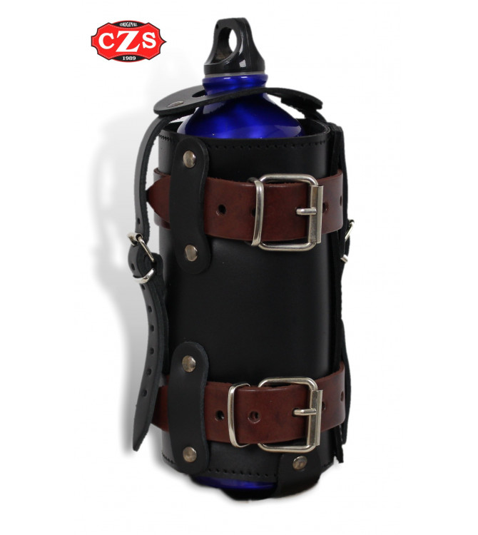 Bottle Holder - Black/Brown -