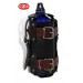 Bottle Holder - Black/Brown -