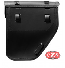 Saddlebag for Leonart Daytona mod, CENTURION Black - Adaptable - LEFT