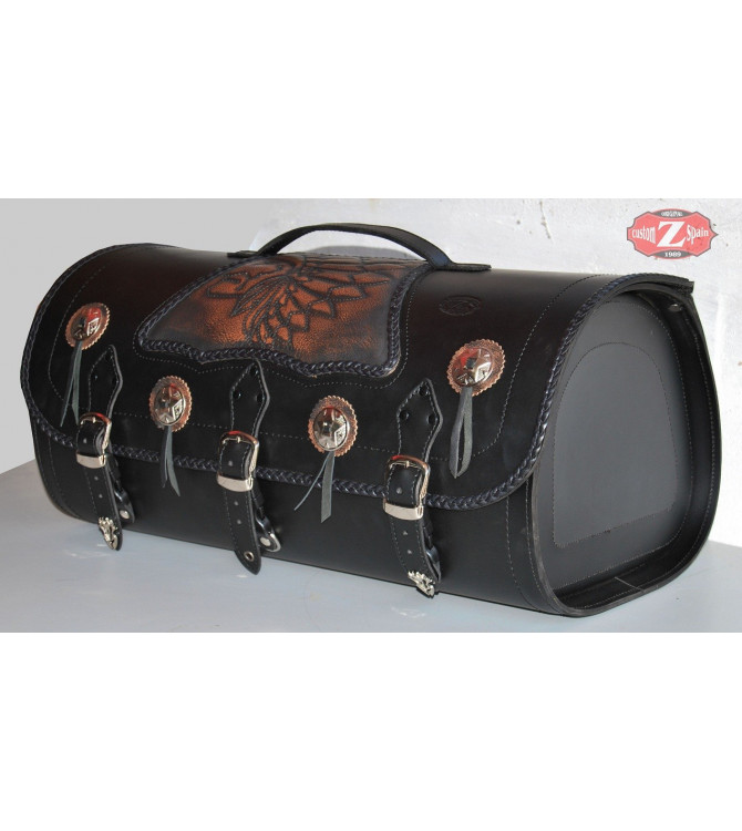 BAÚL DOSCAS CALAVERA TIBIAS TRENZADO