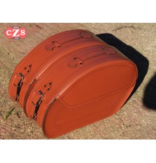 Rigid Saddlebags mod, SAHARA Basic - Light Brown - UNIVERSAL