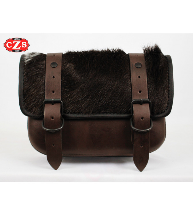 Lateral Saddlebag mod, CALYSTO - Brown - UNIVERSAL