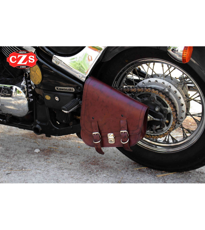 bisaccia per Kawasaki Vulcan 900 GADIZ di base - Immagine di archivio