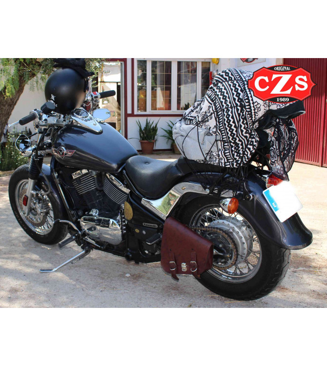 bisaccia per Kawasaki Vulcan 900 GADIZ di base - Immagine di archivio