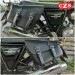 Saddlebags for Royal Enfield Interceptor GT 650 mod, TIFON Basic - Adaptables