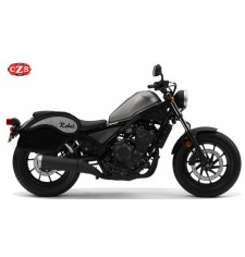 Alforjas Rígidas para Honda Rebel CMX 500 mod, ECLIPSE Básica - Específica