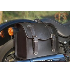 Alforja para Harley Davidson Softail Black Line mod, ITAKA