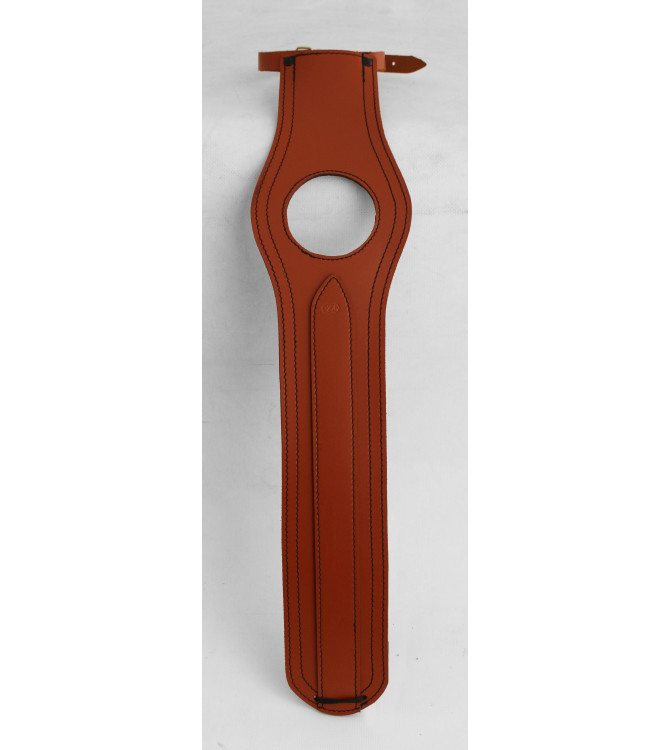 Corbata - Panel de depósito para Royal Enfield Continental GT mod. ORION - Específico - Marrón Claro
