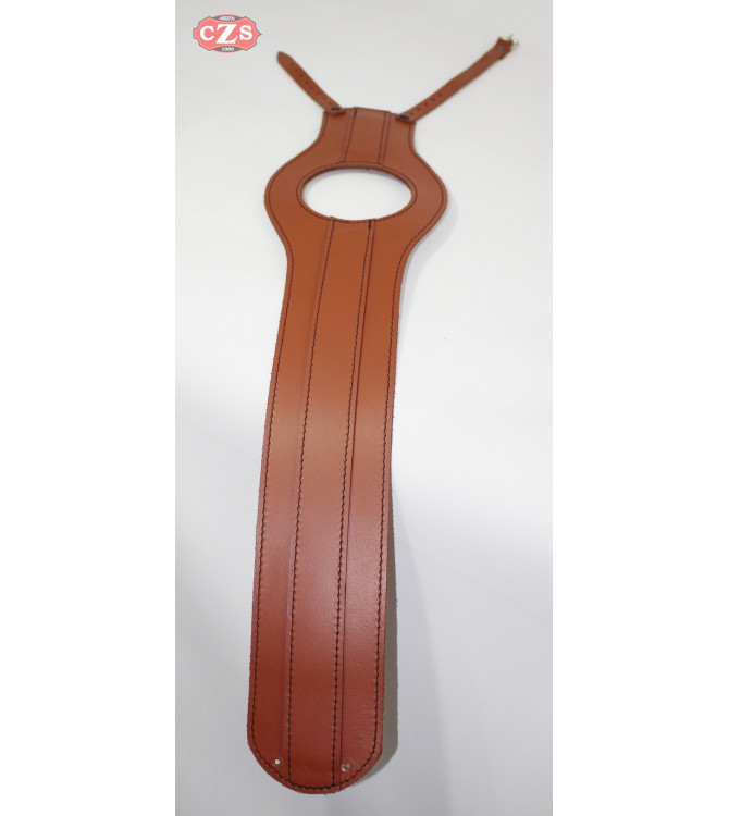 Tank panel for Royal Enfield INTERCEPTOR 650  mod. ORION - Specific - Light Brown