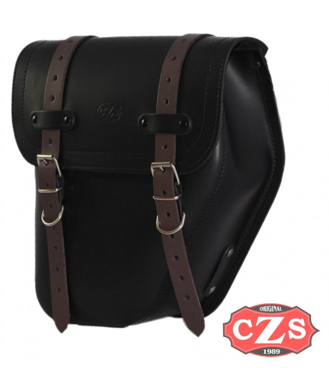 Alforja mod, CENTURION - Negro/Rojo- UNIVERSAL - DERECHA