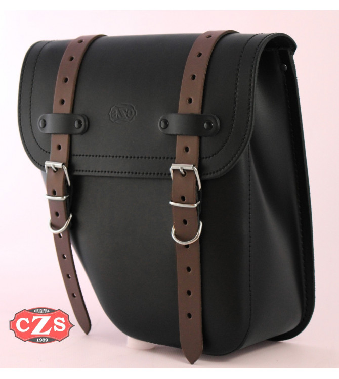 Sacoche mod, CENTURION - Noir/Rouge - UNIVERSEL - GAUCHE
