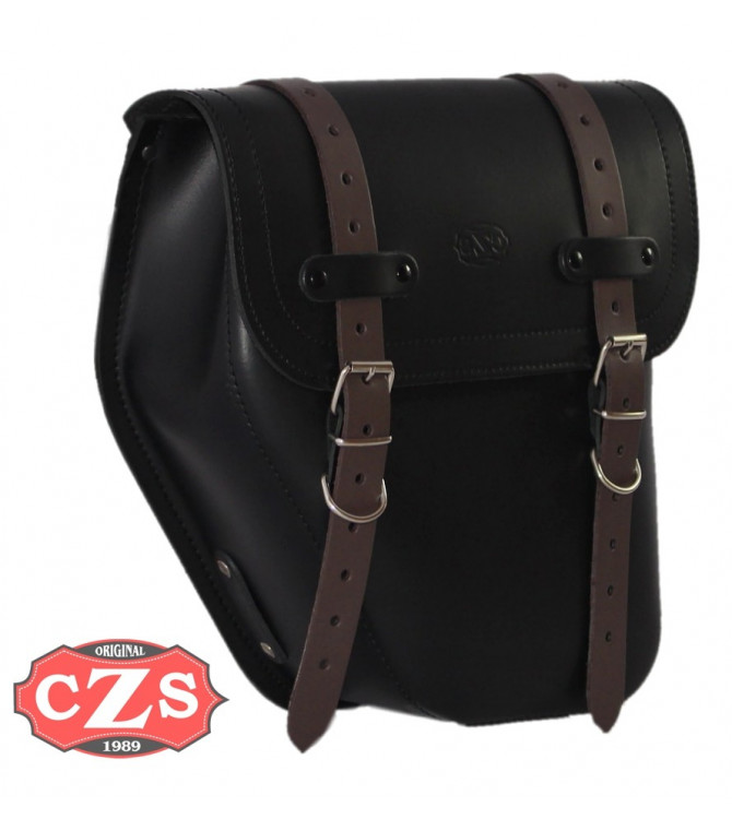 Sacoche mod, CENTURION - Noir/Rouge - UNIVERSEL - GAUCHE